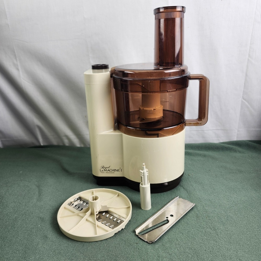 Vintage Regal La Machine I Food Processor Model V813 Tested and Works